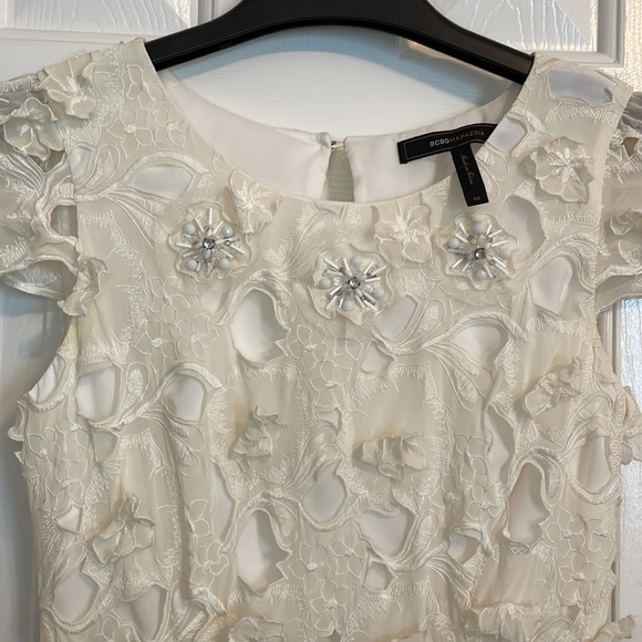 BCBGMAXAZRIA White Emmie Dress, Size 2 - Picture 5 of 10